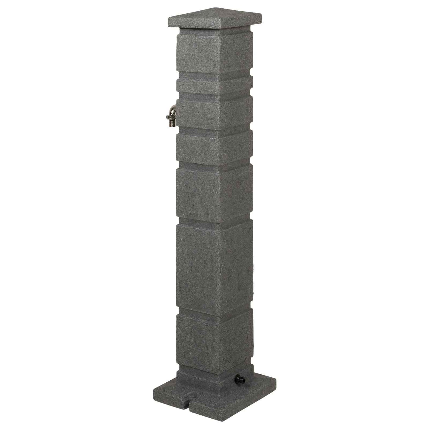 Hage tanker Antrasitt 26 x 26 x 101 cm PE