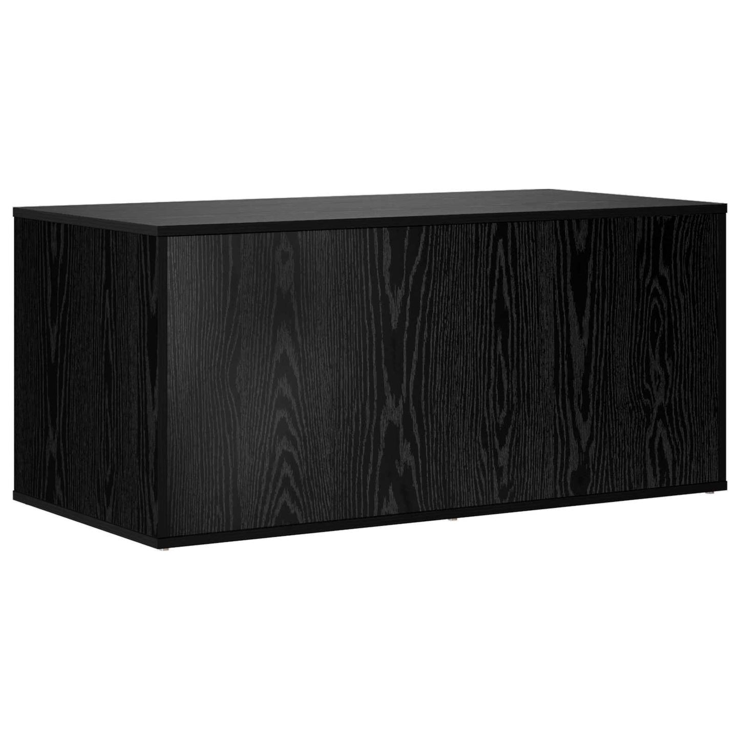 Katt bur møbel Svart eik 100 x 49 x 45 cm Konstruert tre