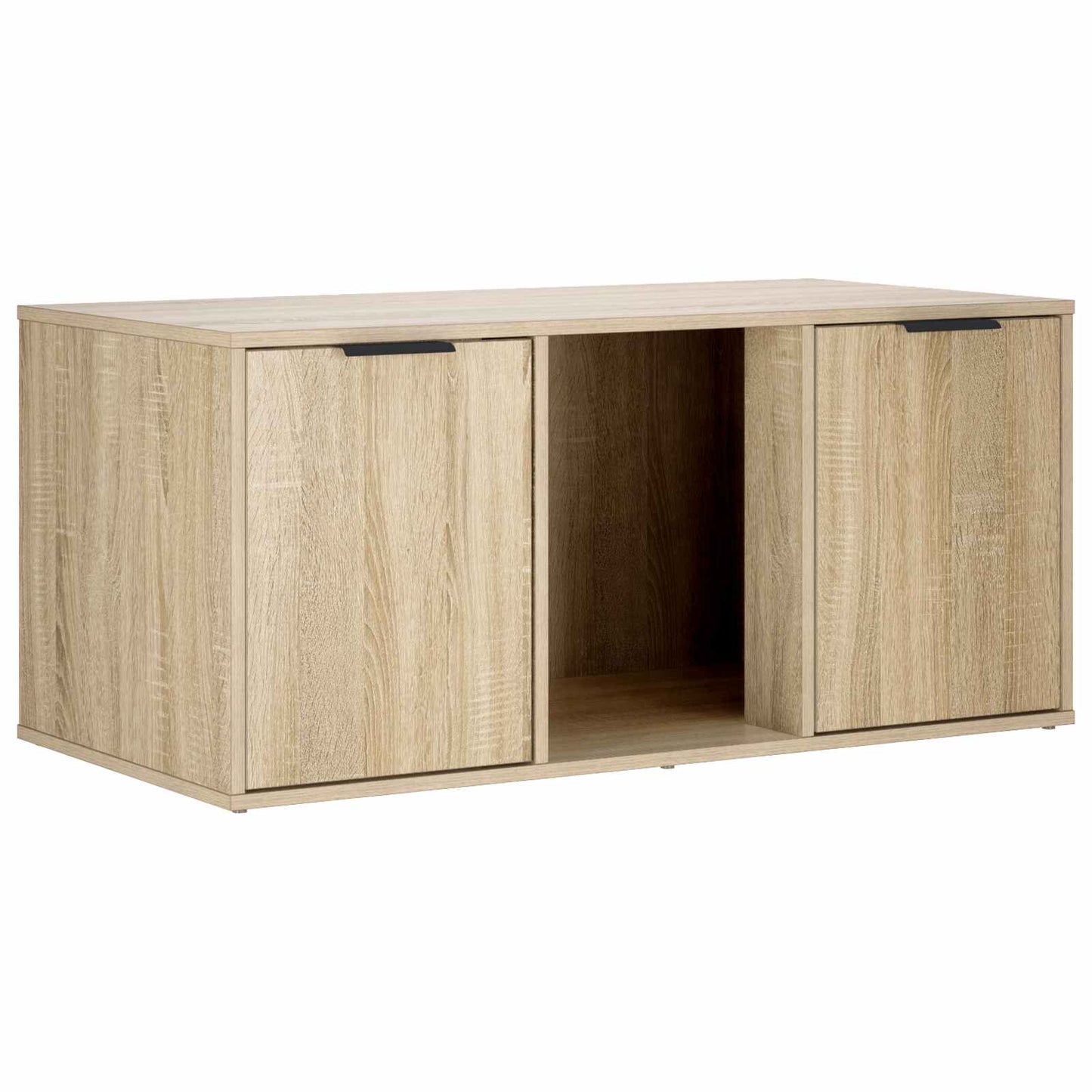 Katt bur møbel Sonoma eik 100 x 49 x 45 cm Konstruert tre