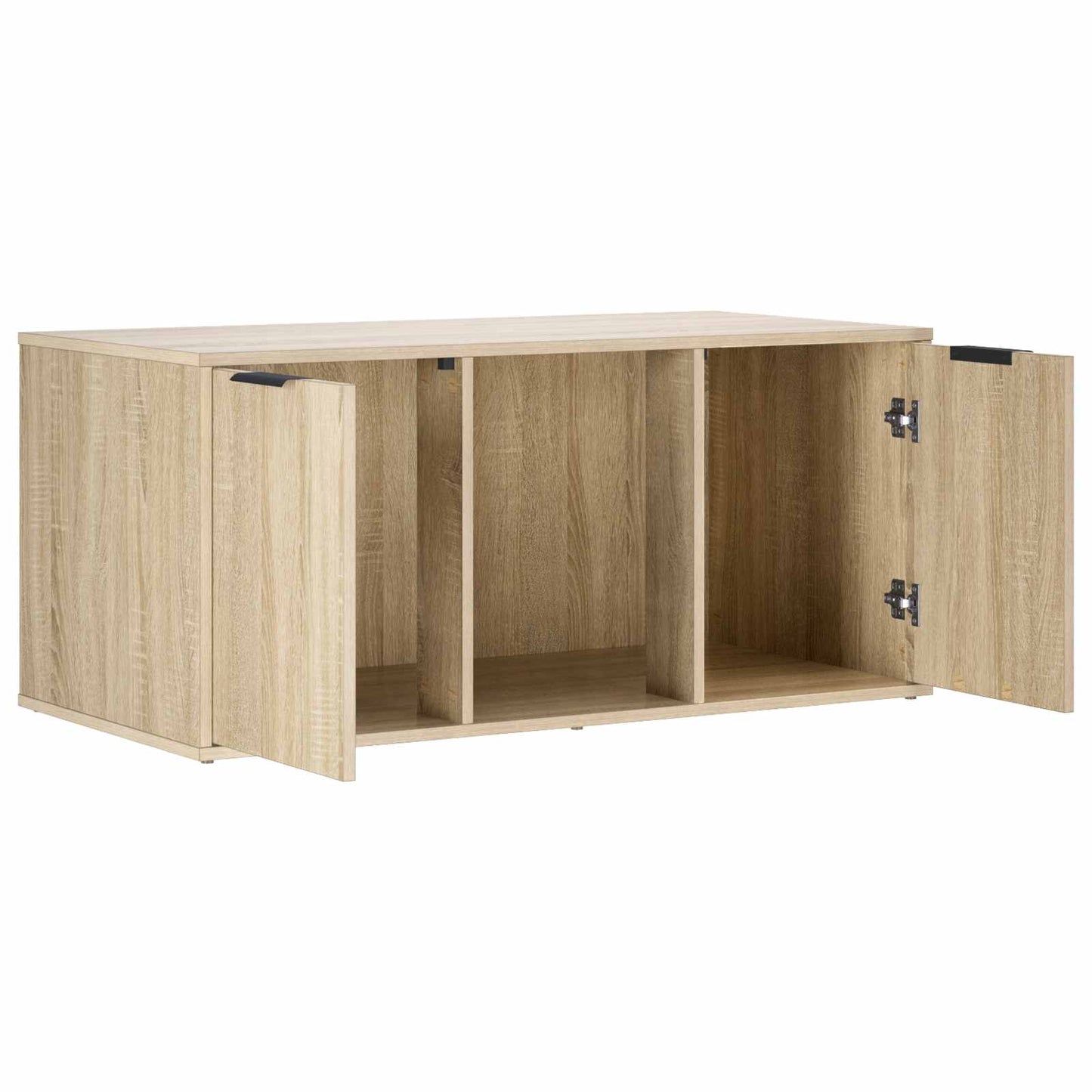 Katt bur møbel Sonoma eik 100 x 49 x 45 cm Konstruert tre