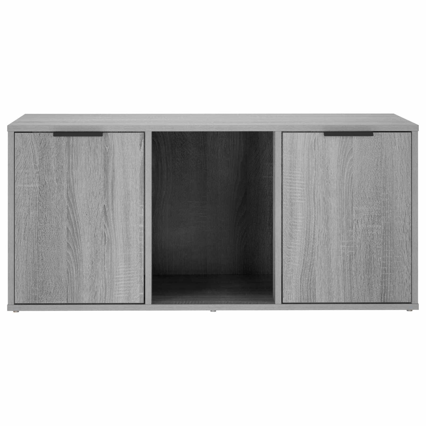 Katt bur møbel Grå Sonoma 100 x 49 x 45 cm Konstruert tre