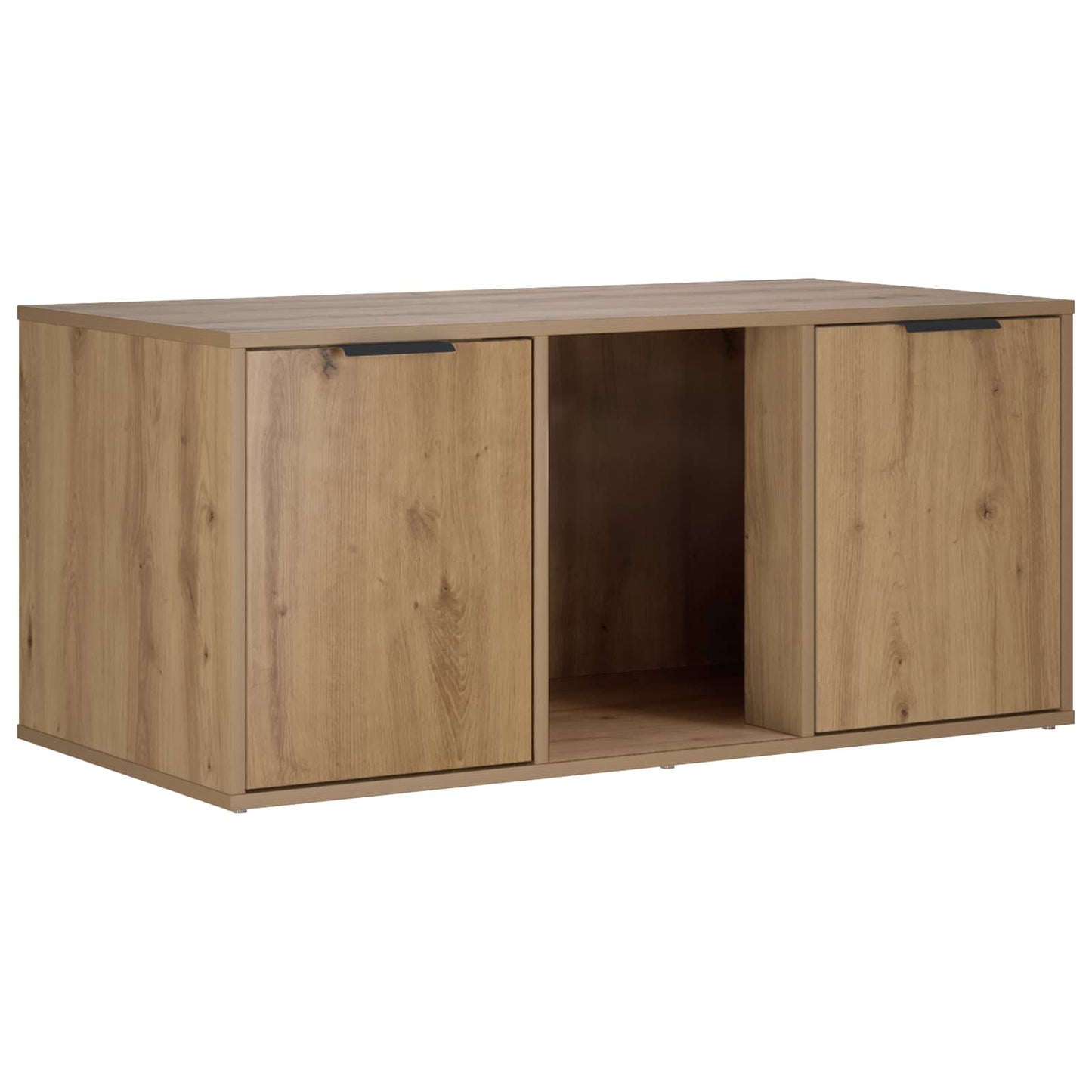 Katt bur møbel Artisan eik 100 x 49 x 45 cm Konstruert tre