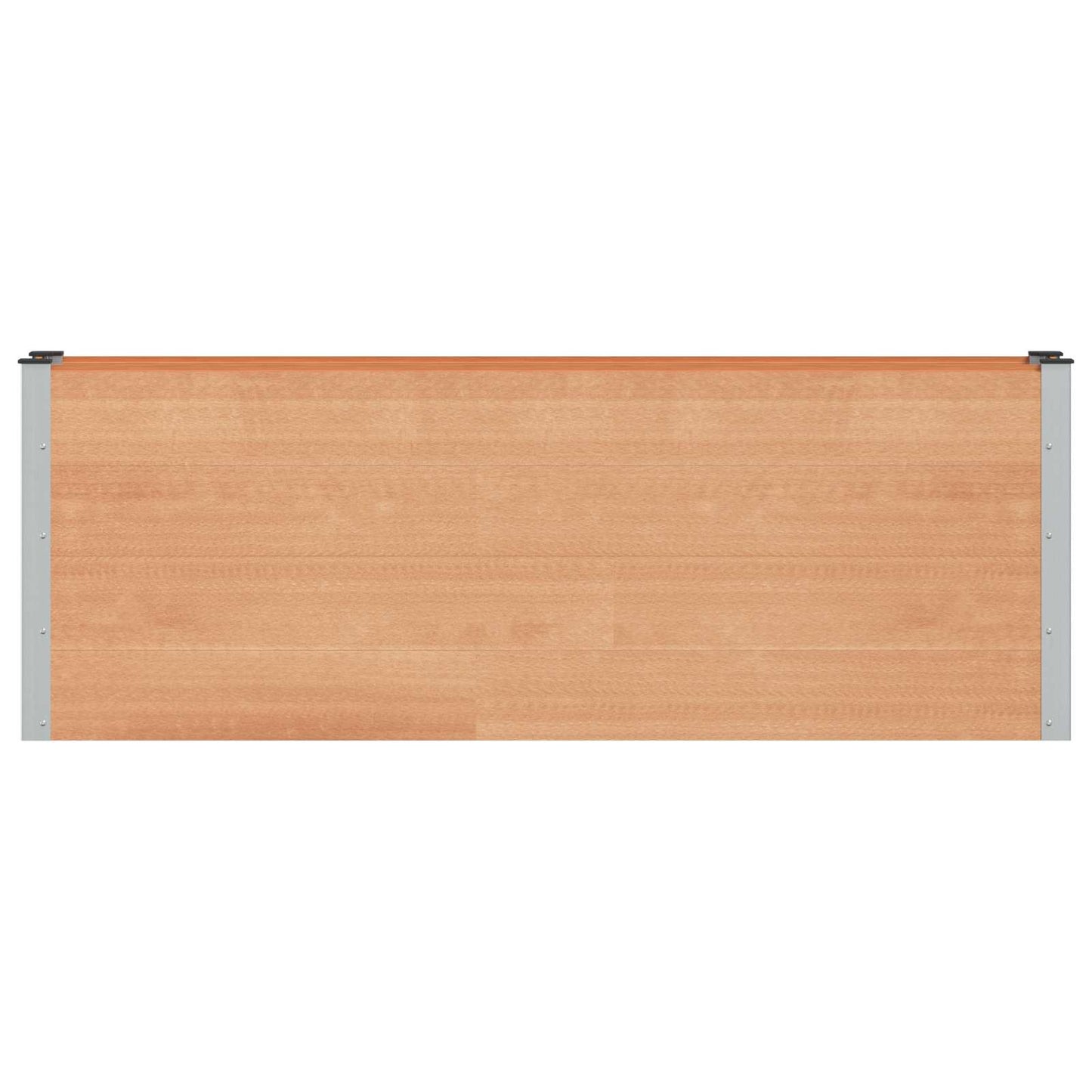 Høybed Brun 200 x 30 x 72 cm WPC og Aluminium