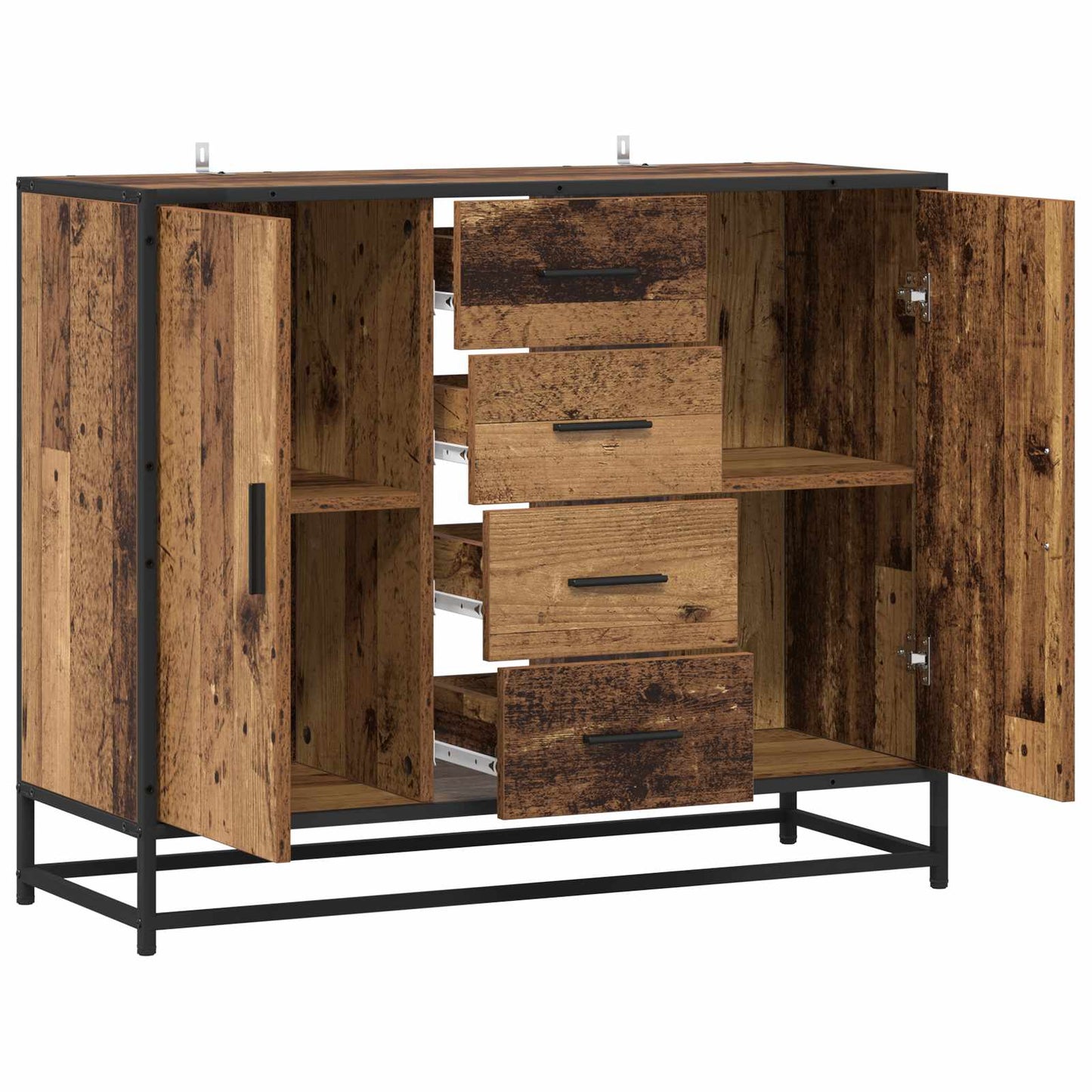 Serviesskap Gammelt tre 92 x 35 x 76 cm Konstruert tre
