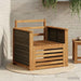 Ute Midt Sofa Naturlig