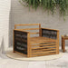 Ute Midt Sofa Naturlig