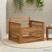 Ute Midt Sofa Naturlig