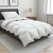 Dyne FULDA 140 x 220 cm 4 årstider 210 GSM 90% Gjess Dun Hvit