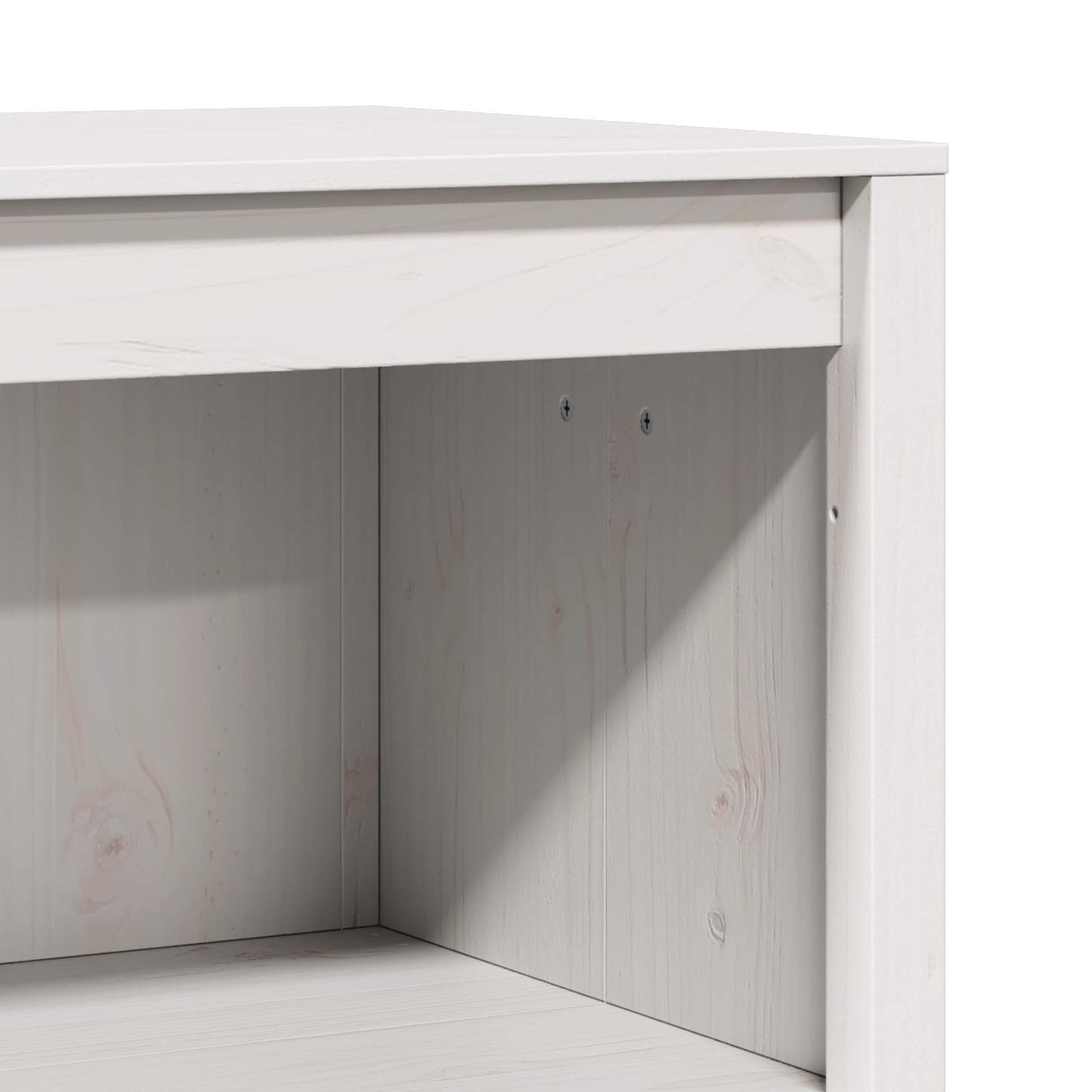 Utendørs kjøkkenskap MEPPEL 2 pcs Hvit 212 x 55 x 92 cm