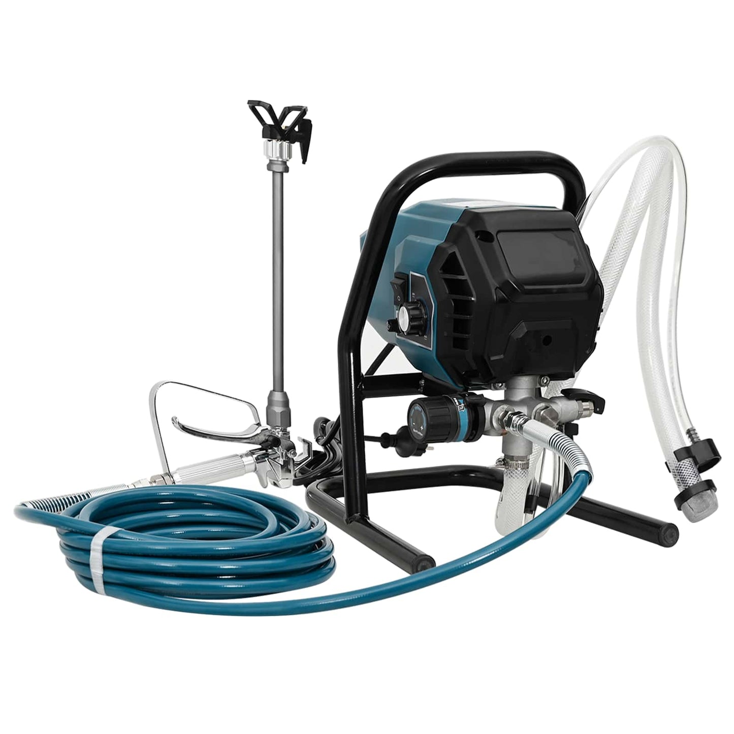 Uten-luft malingsprøyte 7,6 m Slange 220V 1,5 L/min 200 Bar