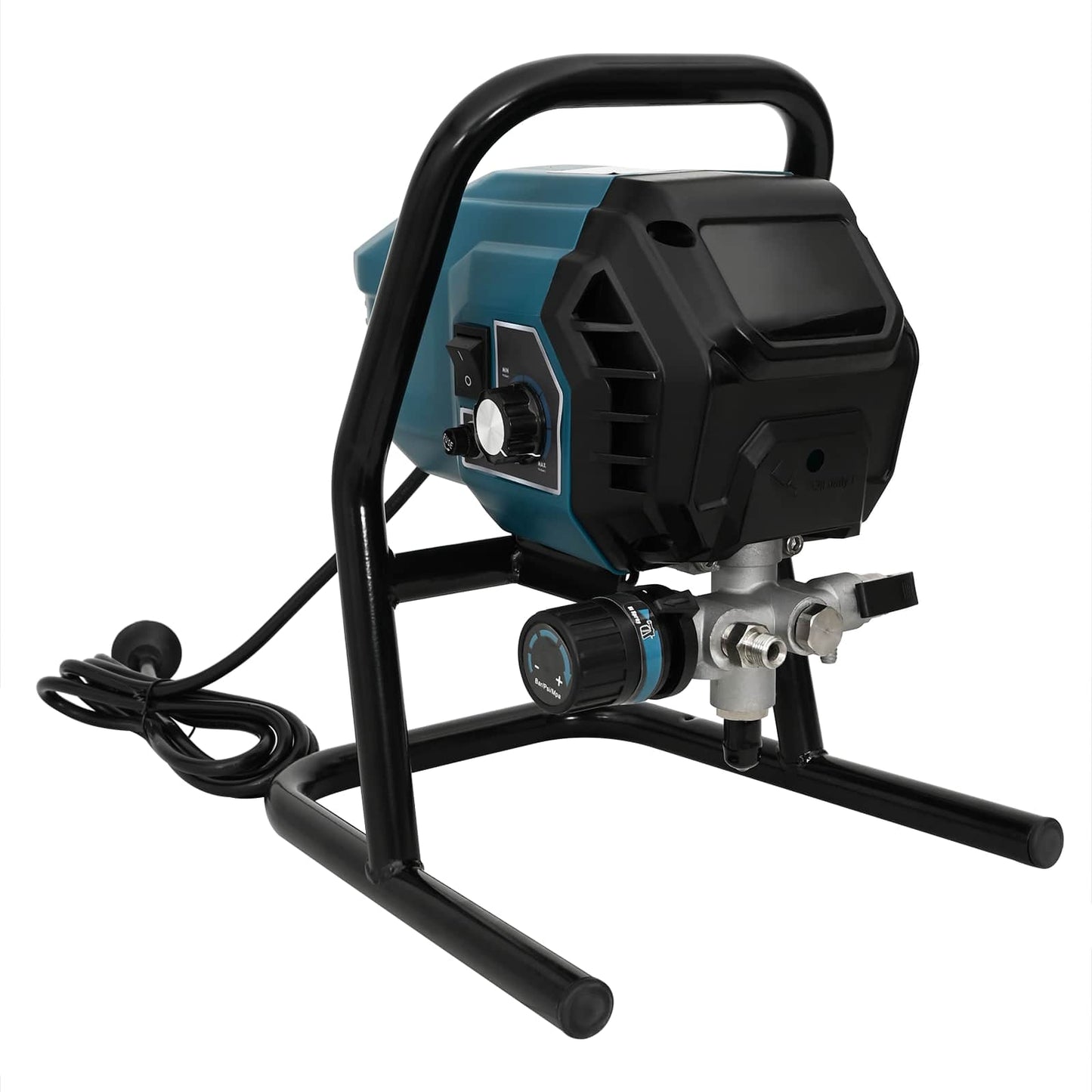 Uten-luft malingsprøyte 7,6 m Slange 220V 1,5 L/min 200 Bar