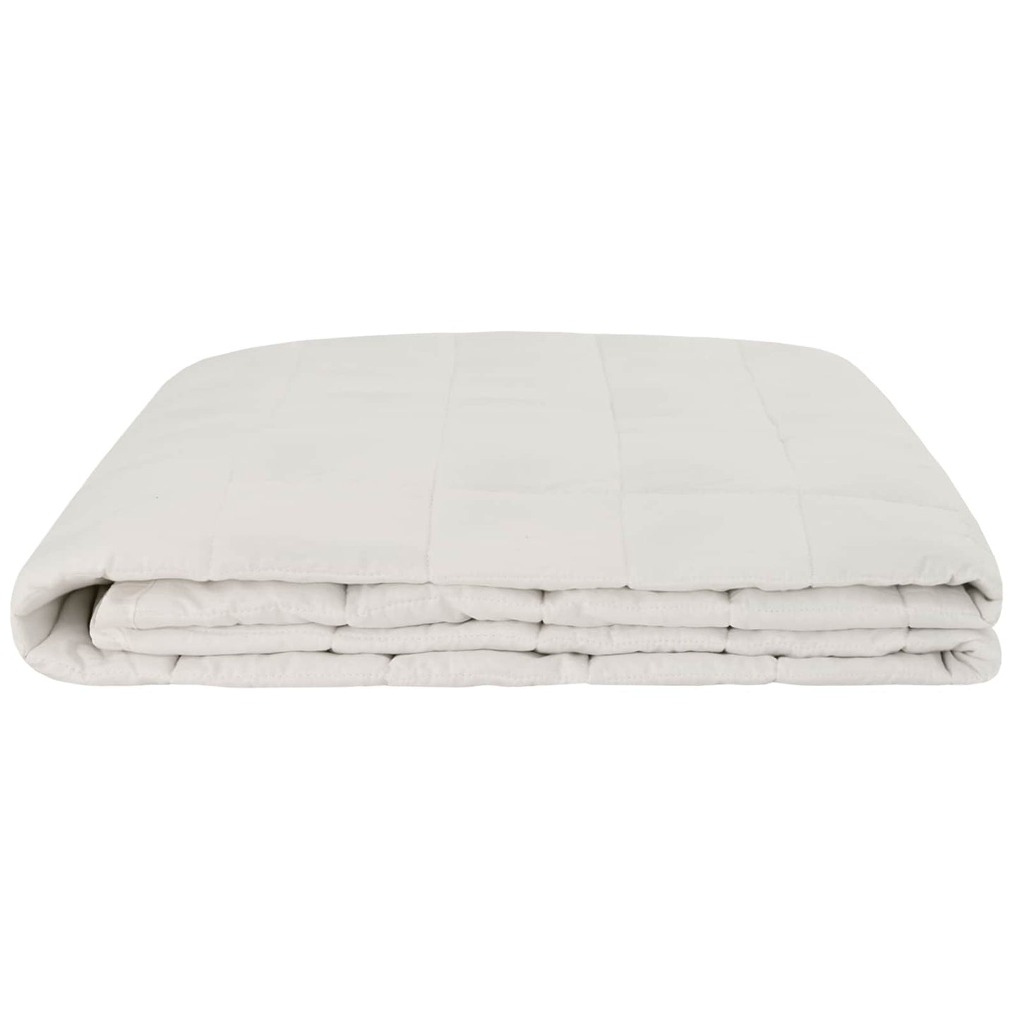 Vektet Teppe Hvit 200 x 230 cm 13 kg 100% Bomull 205T