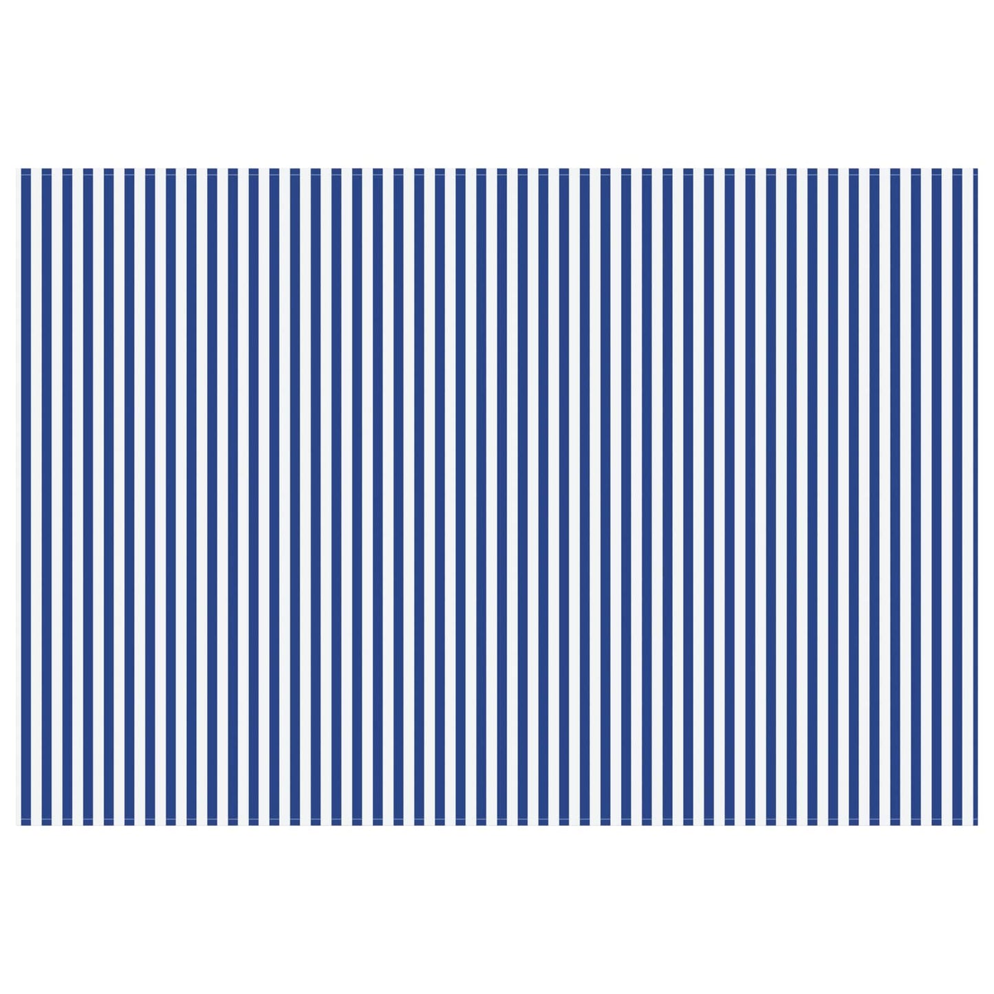 Reserveduk til markise Blå og hvit 350 x 250 cm Polyester