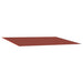Reserveduk til markise Oransje og Brunt 300 x 200 cm Polyester