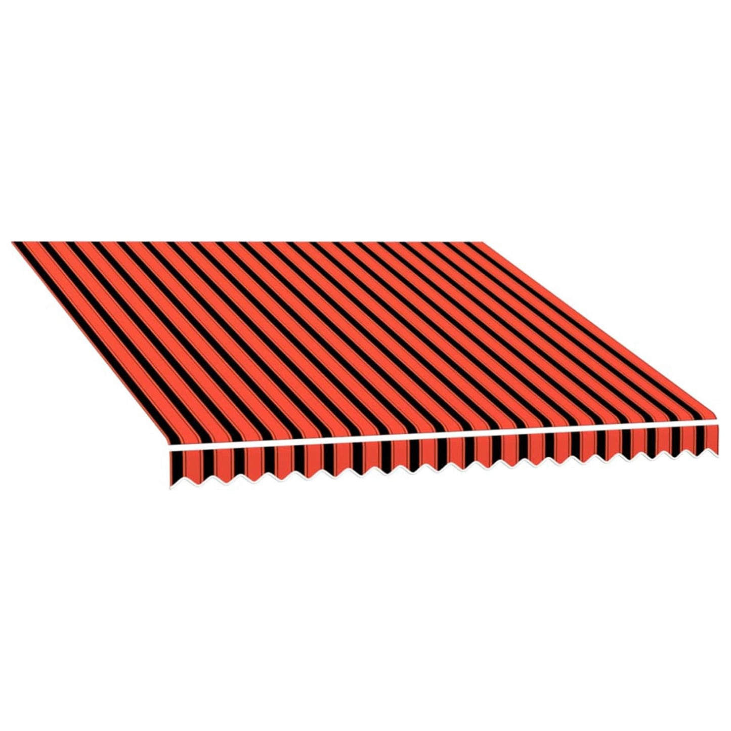 Reserveduk til markise Oransje og Brunt 300 x 250 cm Polyester