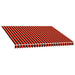 Reserveduk til markise Oransje og Brunt 350 x 250 cm Polyester
