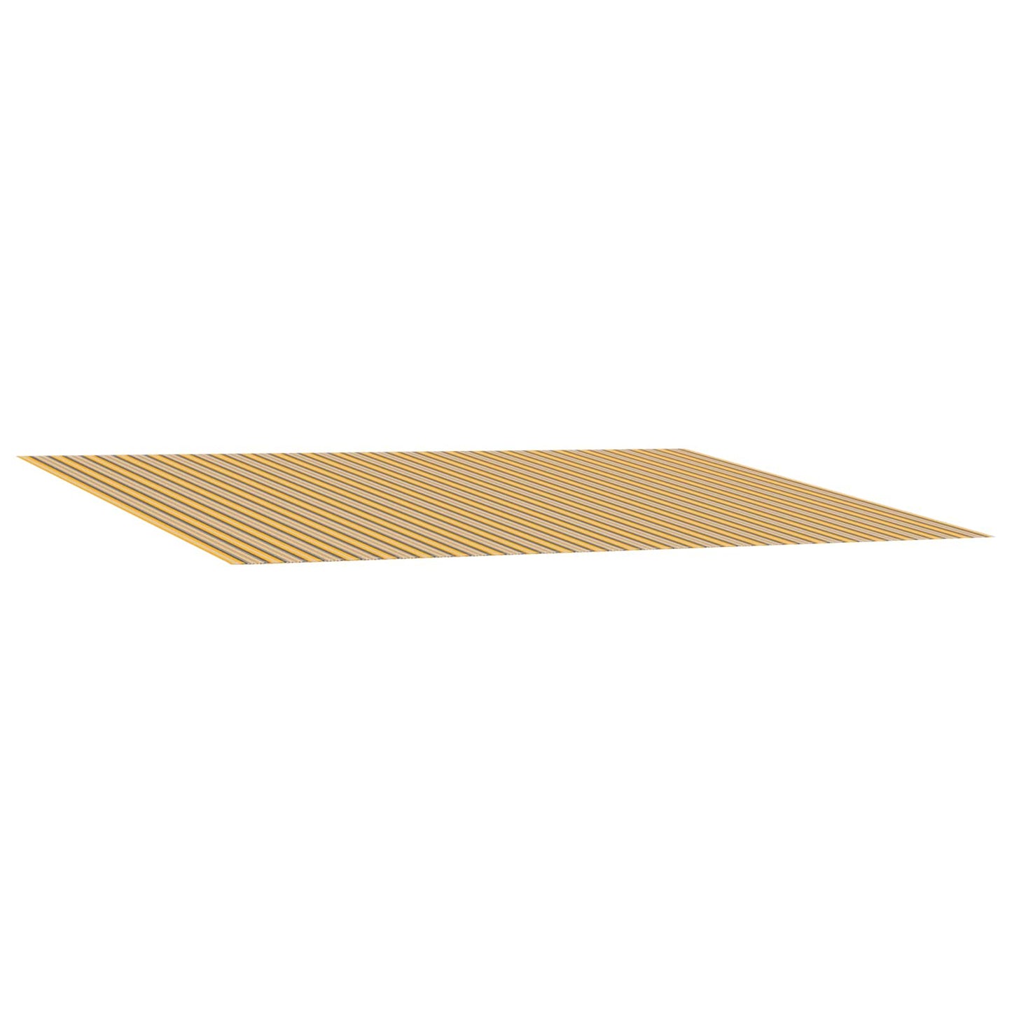 Reserveduk til markise Oransje og Svart 450 × 350 cm Polyester