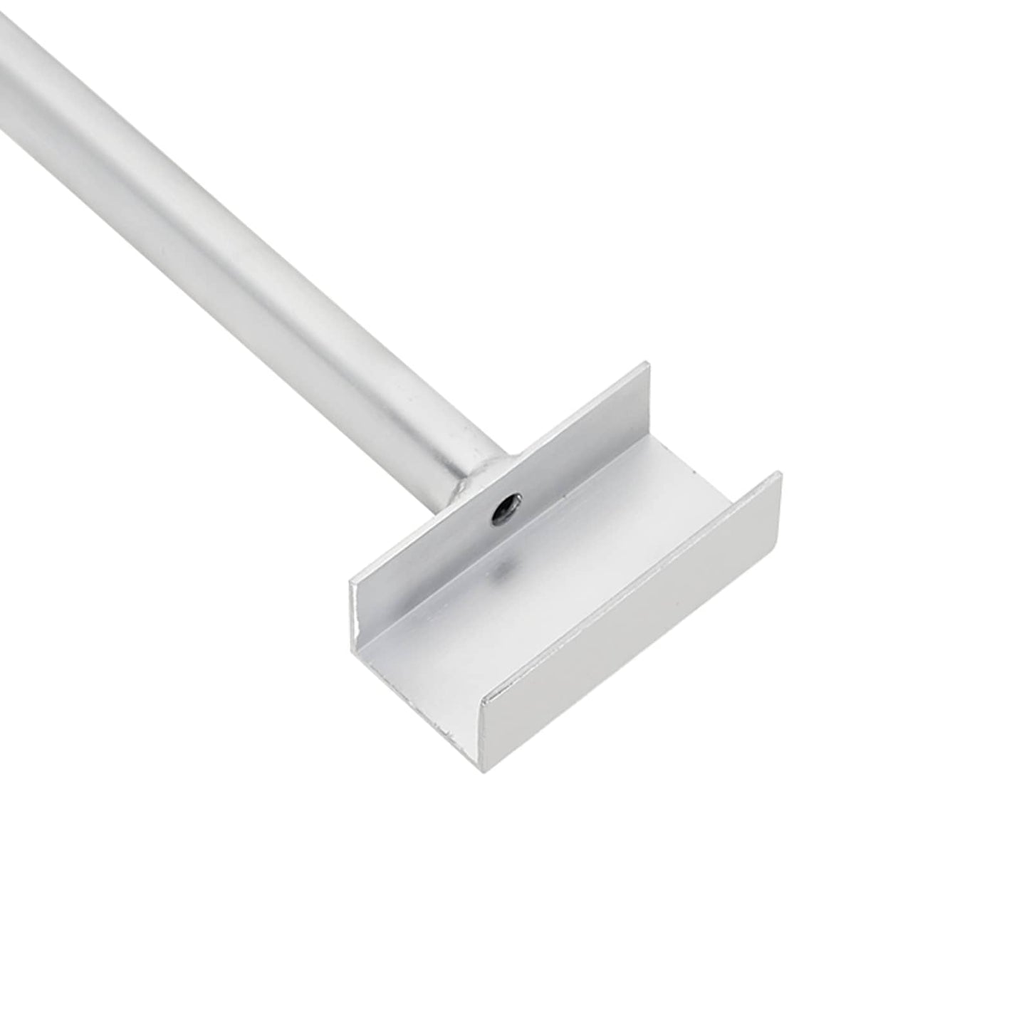 Presenningbeslag for tilhengere Sølv 102-155 cm Aluminium