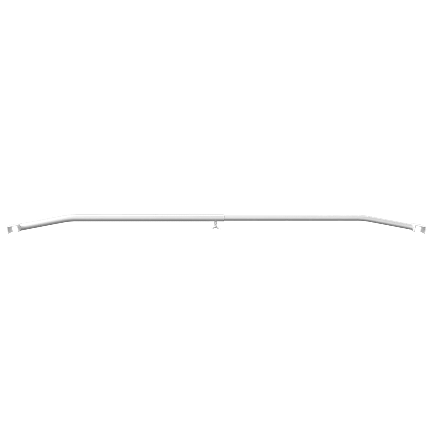 Presenningbeslag for tilhengere Sølv 102-155 cm Aluminium