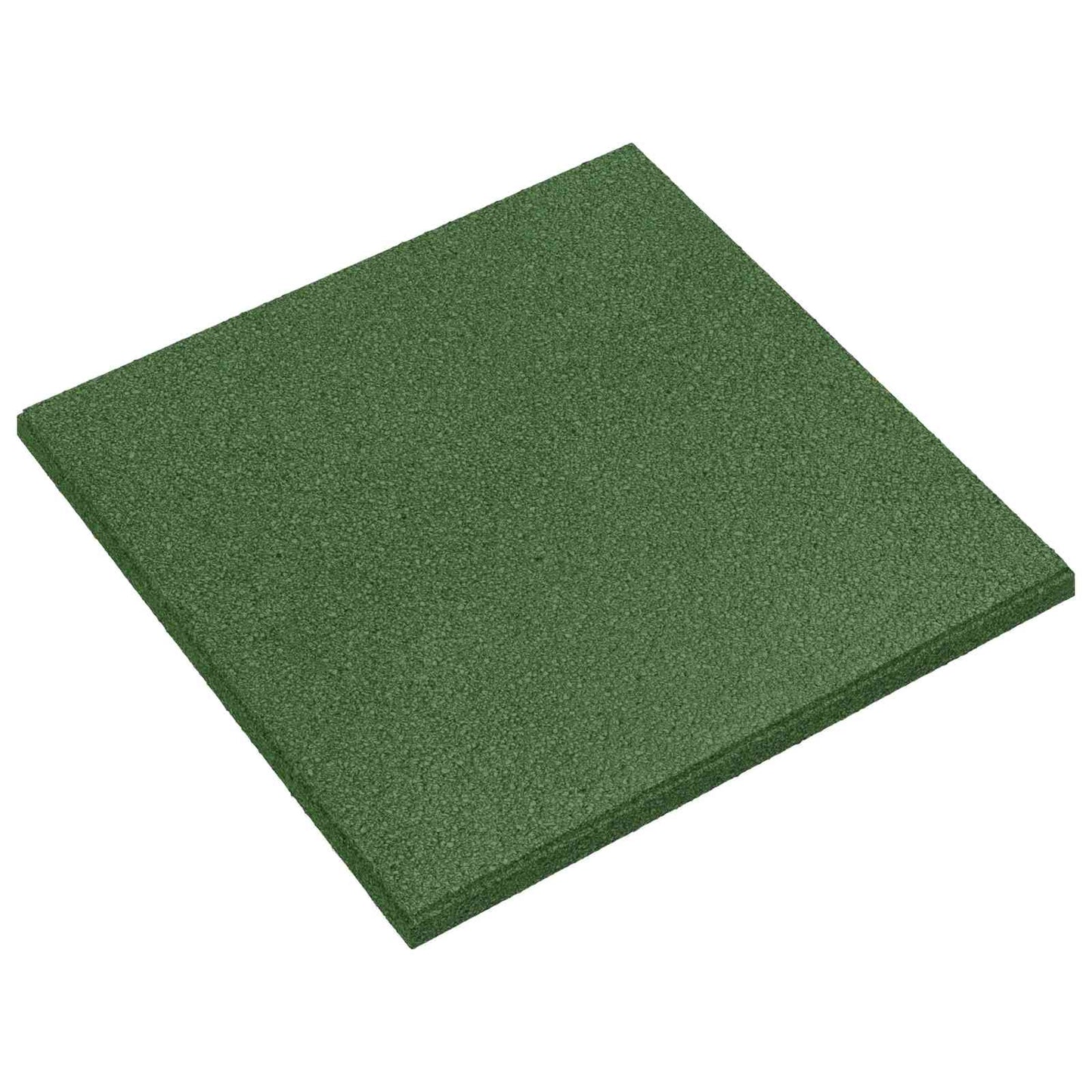 Fallbeskyttelsesfliser 18 pcs Grønn 50 x 50 cm Gummi