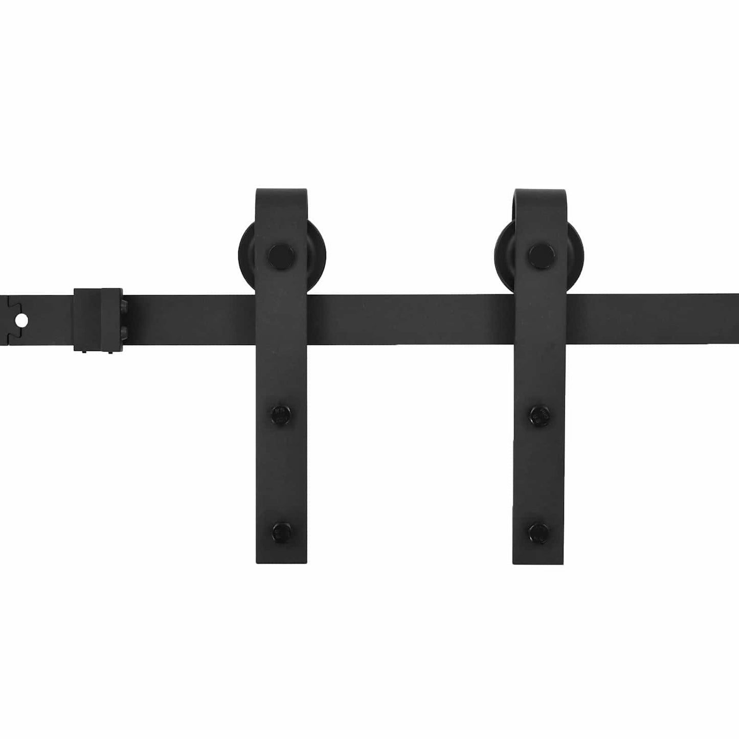 Skyvedør Naturlig og svart 85 x 210 cm Massiv Furu Tre