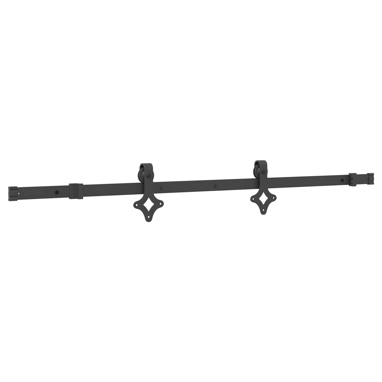 Skyvedør NARVIK Naturlig og svart 85 x 210 cm (152,5 cm)