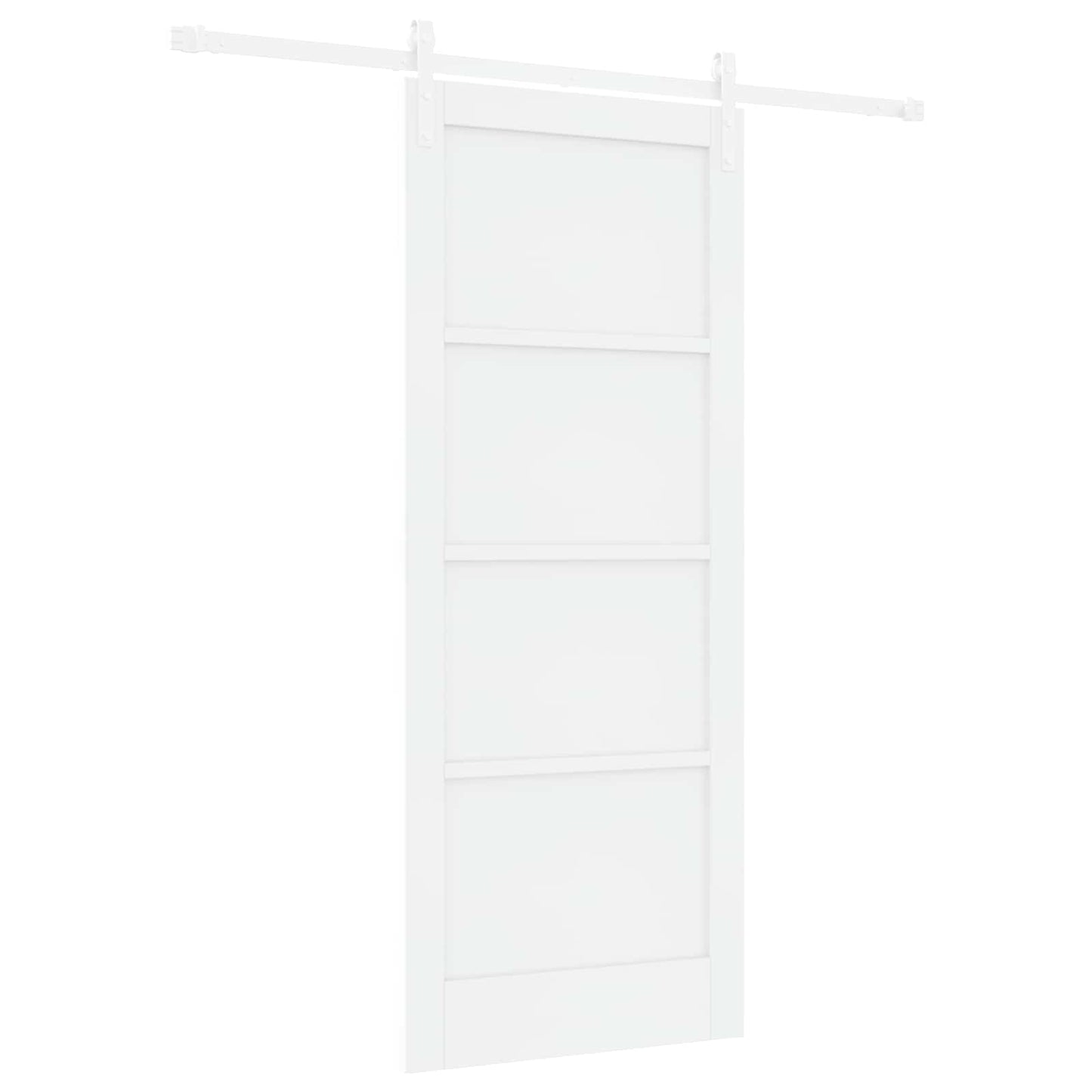 Skyvedør Hvit 83 x 202 cm Heltre furu
