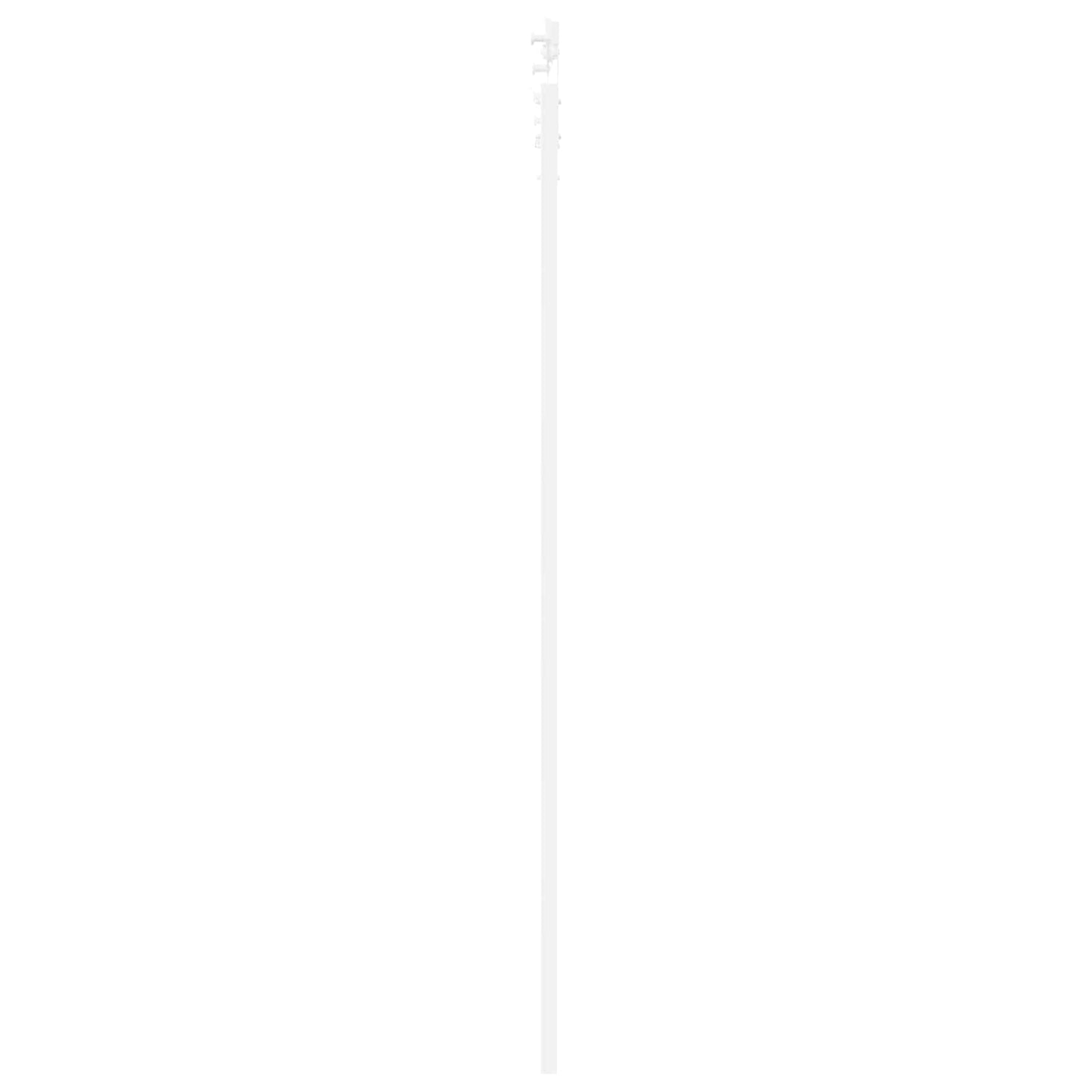 Skyvedør Hvit 83 x 232 cm Heltre furu