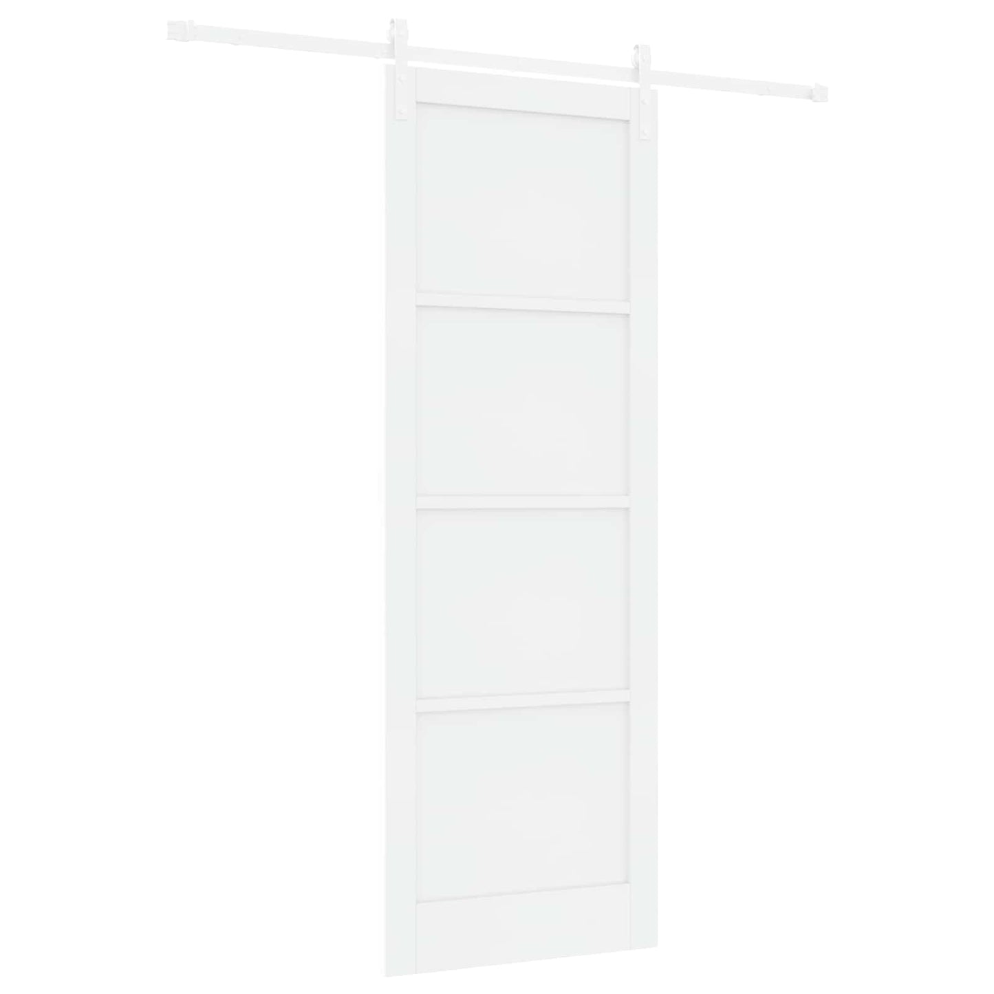 Skyvedør Hvit 83 x 232 cm Heltre furu