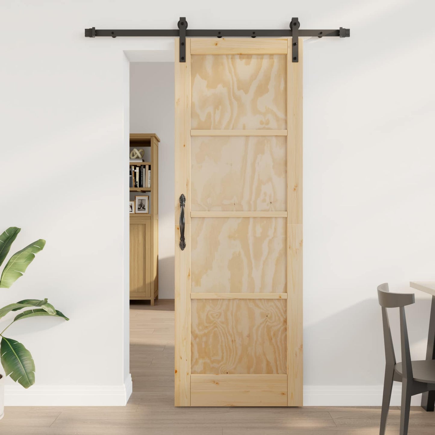 Skyvedør Naturlig 73,5 x 211 cm Heltre furu