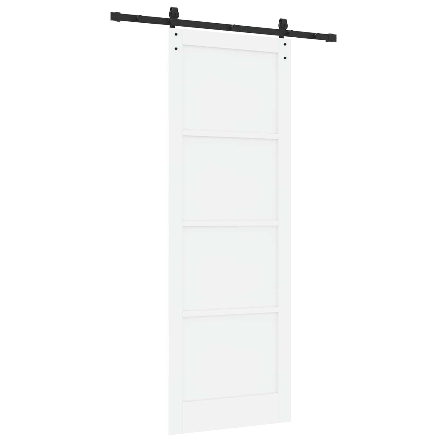 Skyvedør Hvit 83 x 232 cm Heltre furu