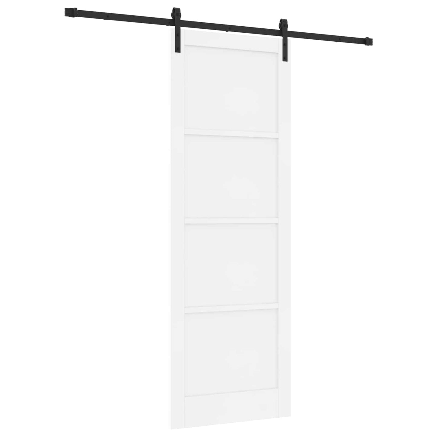 Skyvedør Hvit 83 x 232 cm Heltre furu