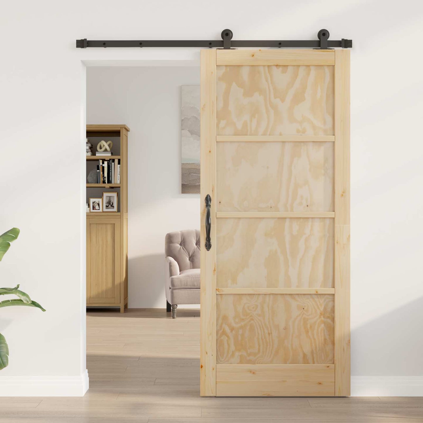 Skyvedør ORKDAL Naturlig 86 x 198,5 cm Heltre furu