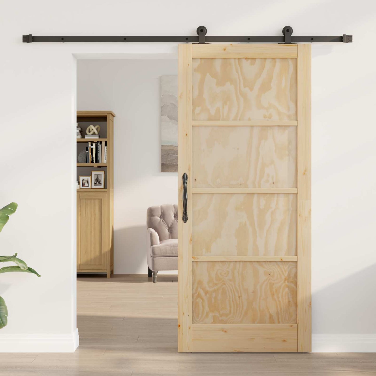 Skyvedør ORKDAL Naturlig 86 x 198,5 cm Heltre furu