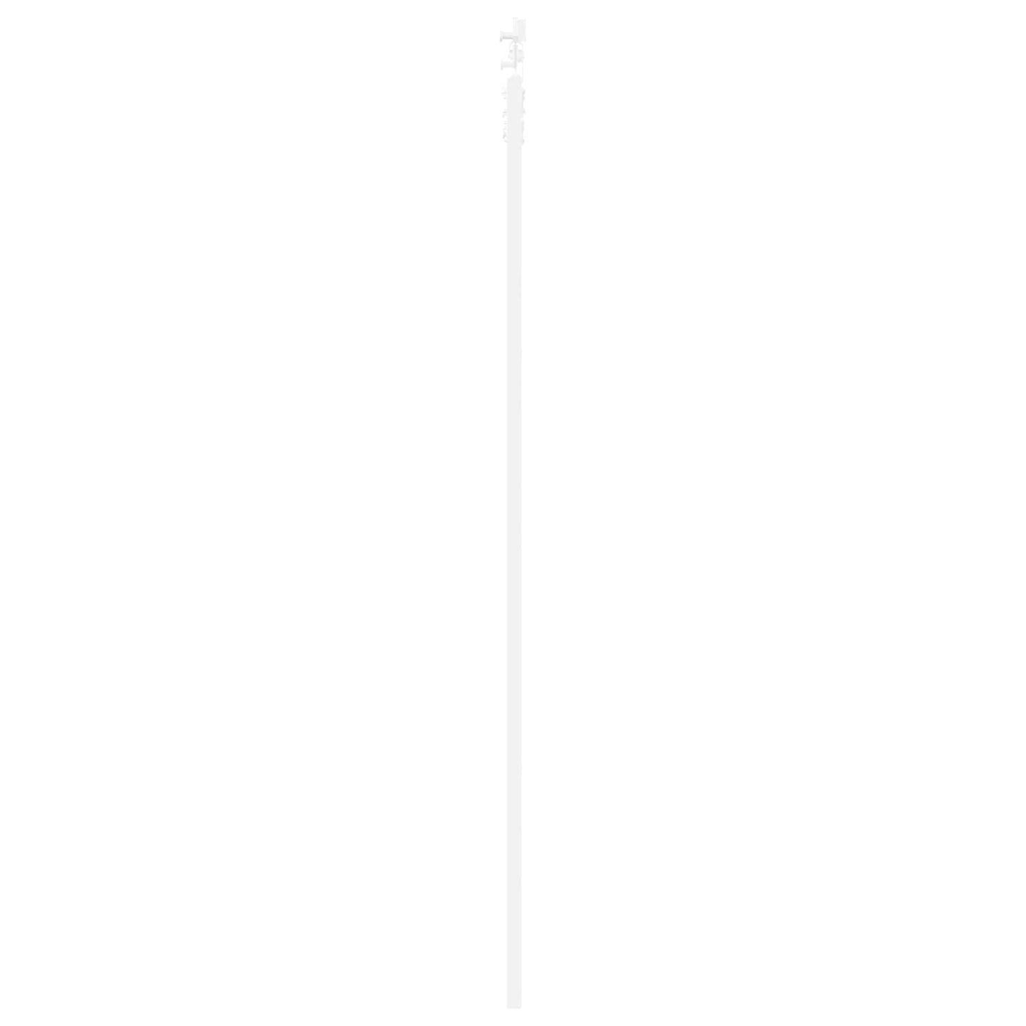 Skyvedør Hvit 83 x 232 cm Heltre furu