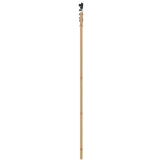 Skyvedør ORKDAL Naturlig og svart 83 x 232 cm Heltre furu