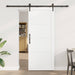 Skyvedør ORKDAL Hvit og svart 83 x 202 cm Heltre furu