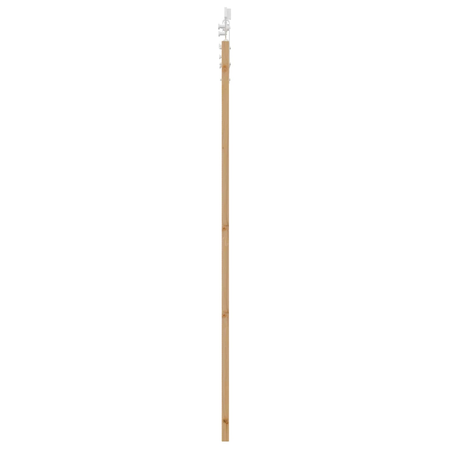Skyvedør ORKDAL Naturlig og Hvit 73,5 x 211 cm Heltre furu