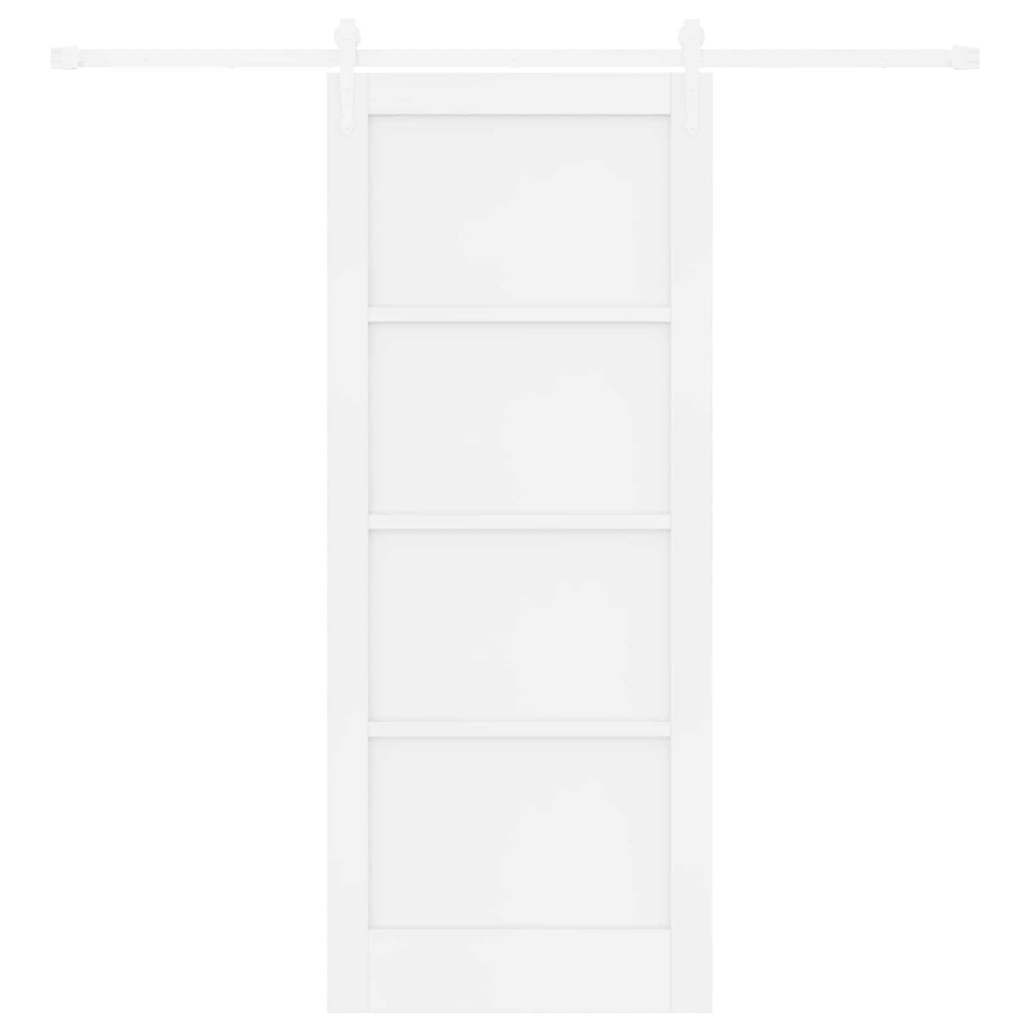 Skyvedør ORKDAL Hvit 83 x 202 cm Heltre furu
