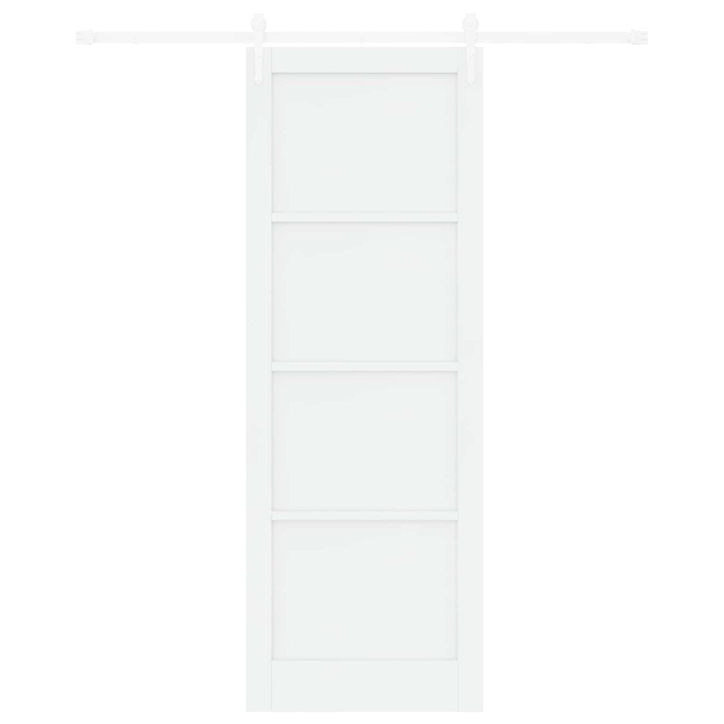 Skyvedør ORKDAL Hvit 83 x 232 cm Heltre furu