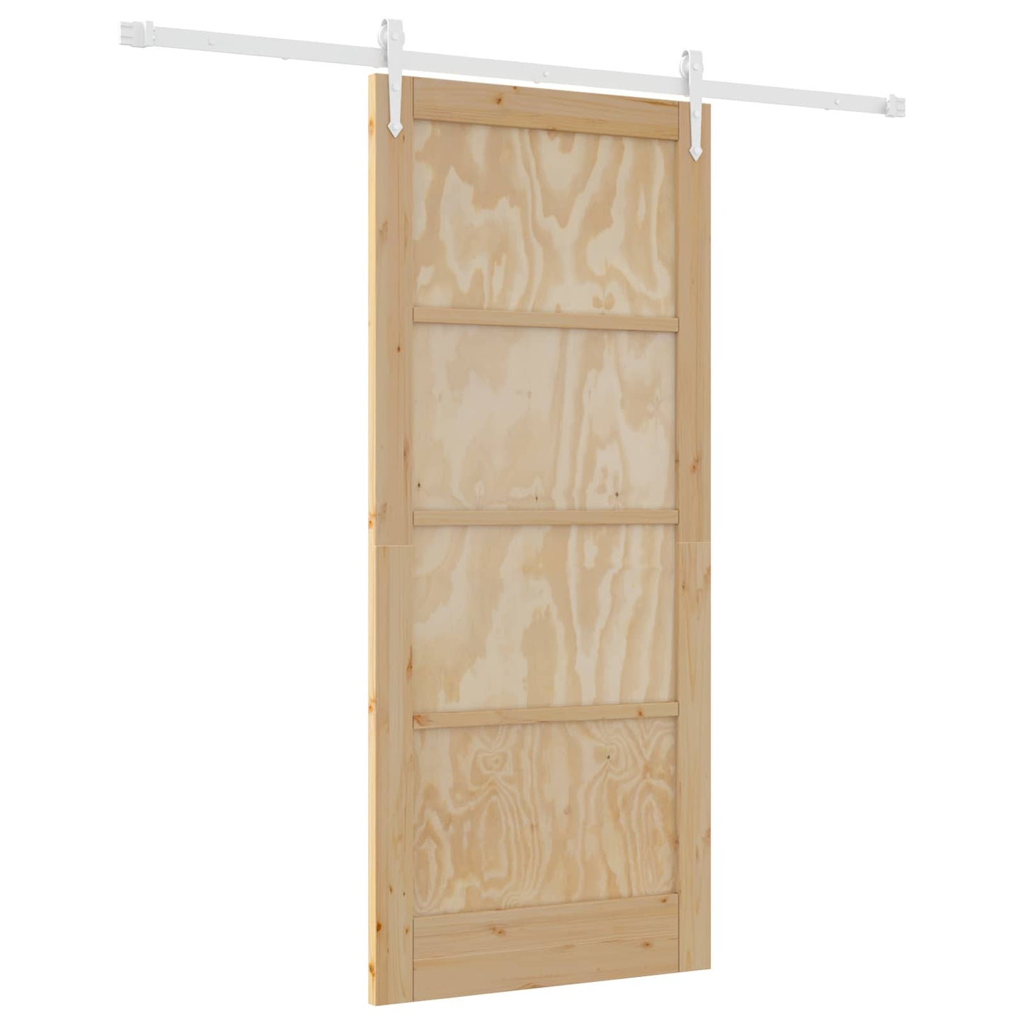 Skyvedør ORKDAL Naturlig og Hvit 86 x 198,5 cm Heltre furu