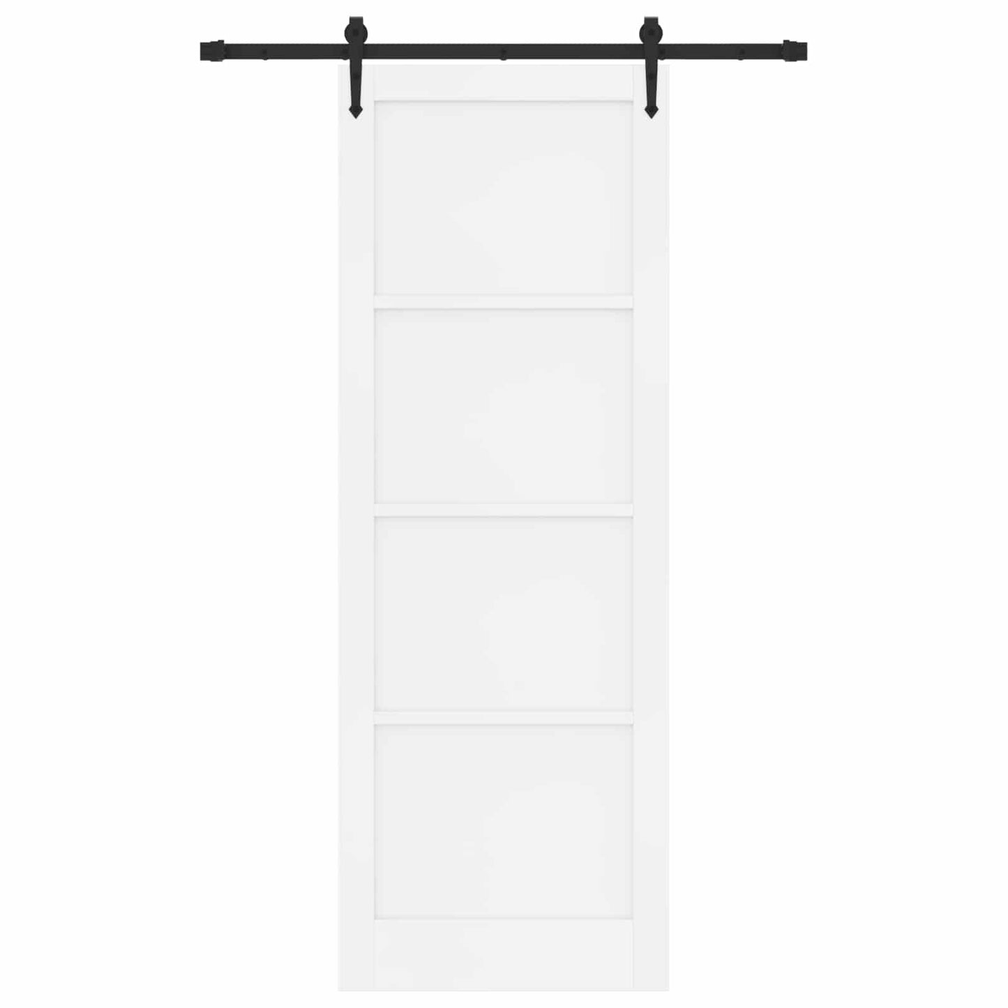 Skyvedør ORKDAL Hvit 83 x 232 cm Heltre furu