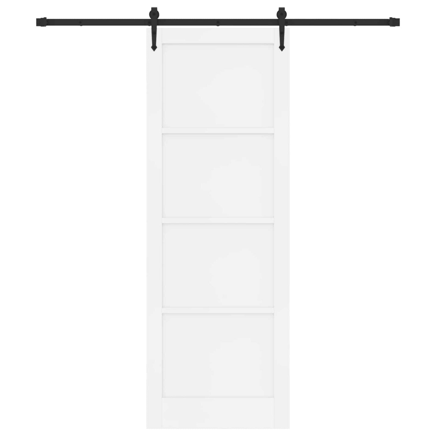 Skyvedør ORKDAL Hvit 83 x 232 cm Heltre furu