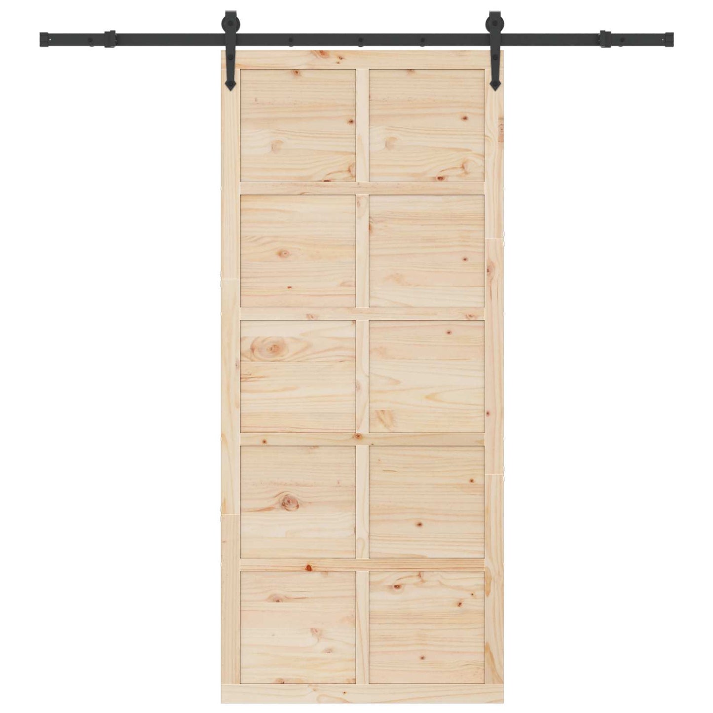 Skyvedør Naturlig 80 x 208 cm Heltre furu
