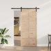Skyvedør Naturlig 80 x 208 cm Heltre furu