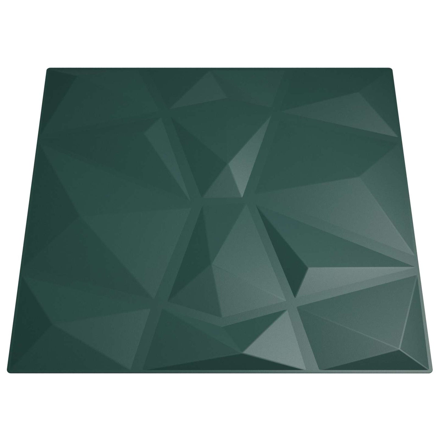 Veggpaneler 48 pcs Grønn 50 x 50 cm XPS Skum