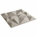 Veggpaneler 12 pcs Diamond Betong 50 x 50 cm XPS Skum