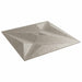 Veggpaneler Stjerne 24 pcs Star Betong 50 x 50 cm XPS Skum