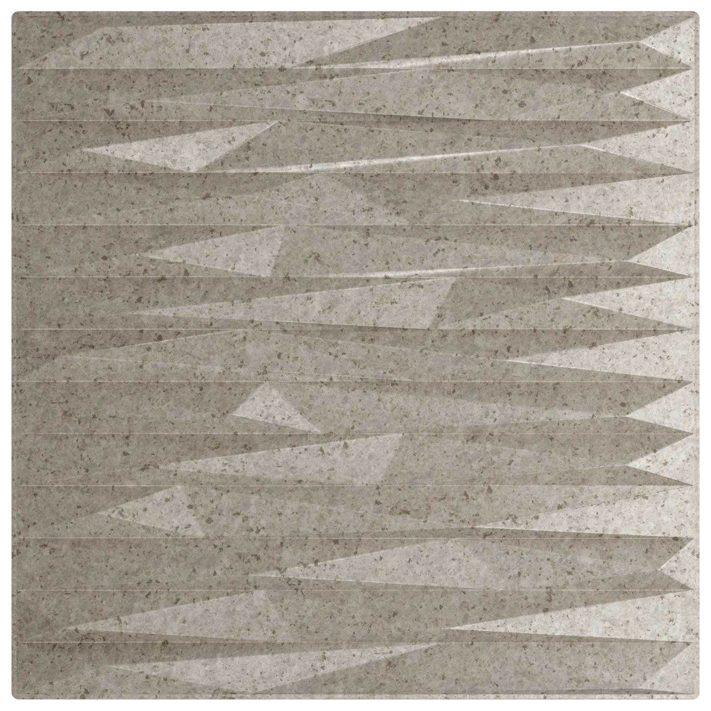 Veggpaneler 24 pcs Stone Betong 50 x 50 cm XPS Skum