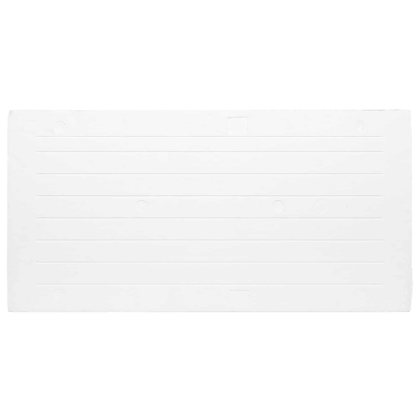 Veggpaneler 10 pcs Lys Grå og Hvit 100 x 50 cm EPS Skum